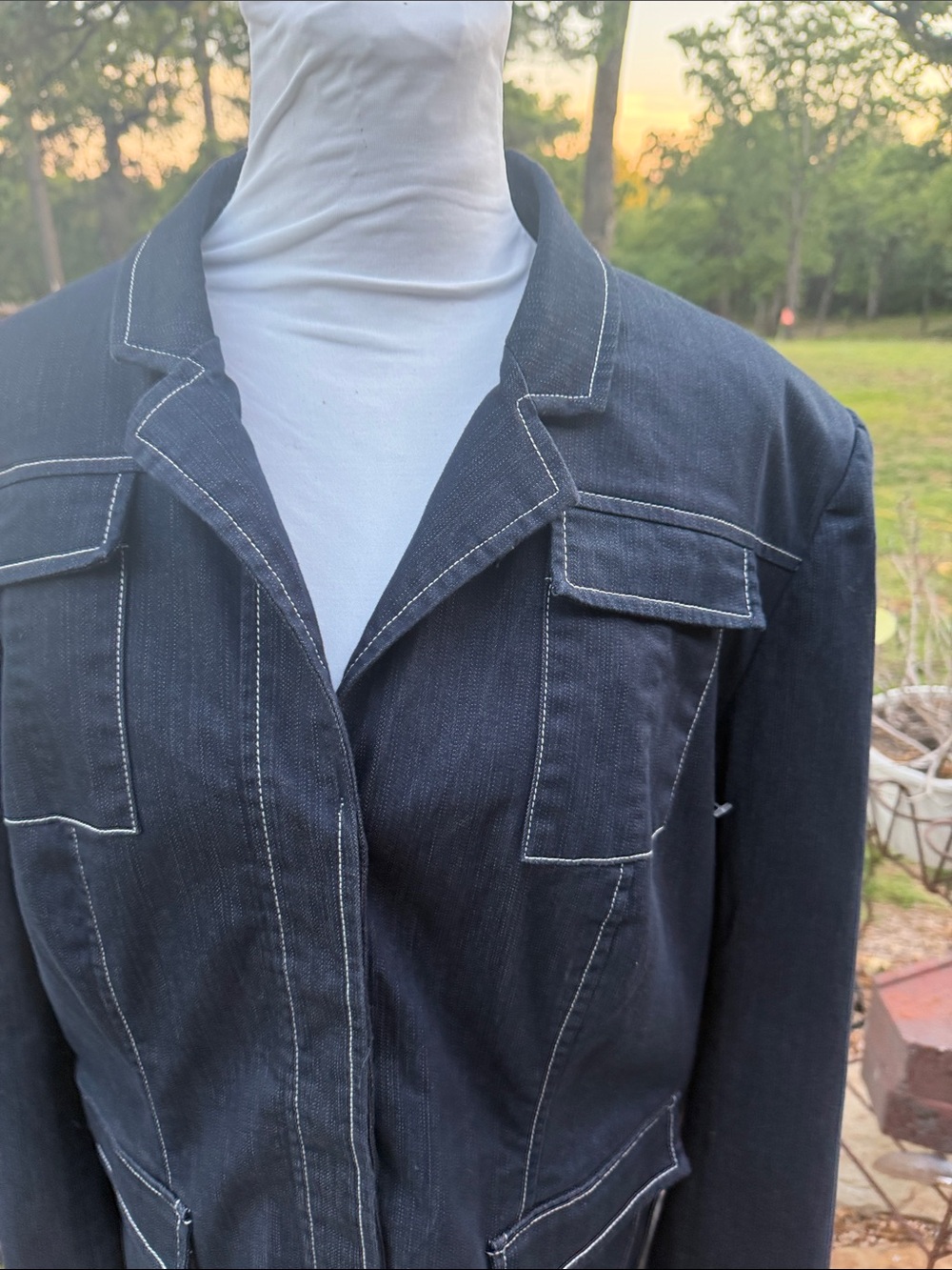 NY&C Denim Jacket …. 291 Hanger - Picture 4 of 14